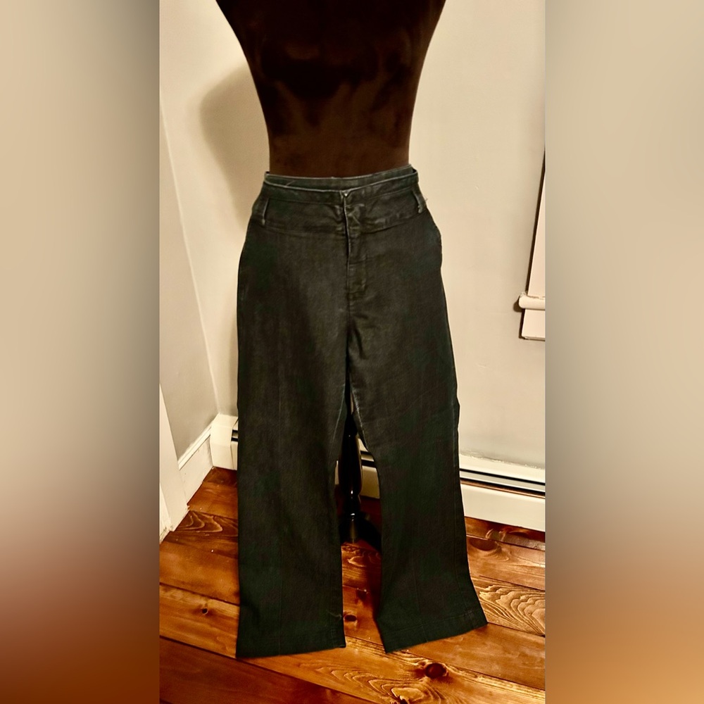 Roz & Ali High Rise Women’s Bootcut Dark Wash Denim Jeans Size 16